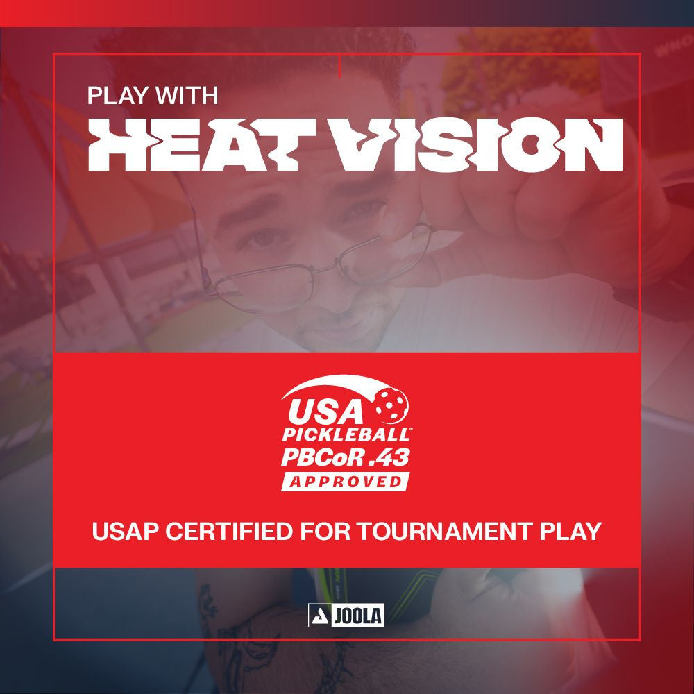 JOOLA Perseus Heat Vision 16mm Pickleball Paddle - Pickleball Sports Classic
