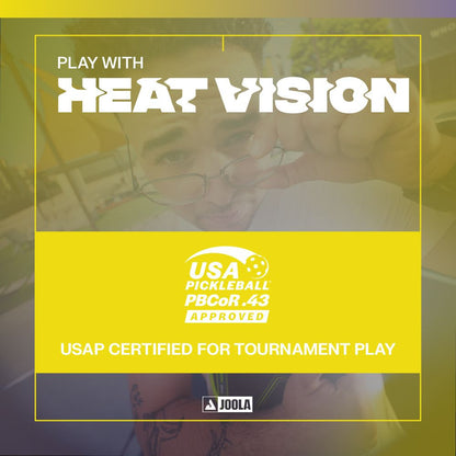 JOOLA Scorpeus Heat Vision 16mm Pickleball Paddle - Pickleball Sports Best Seller
