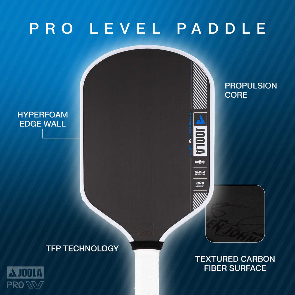 JOOLA Ben Johns Hyperion Pro IV 16mm Pickleball Paddle - Pickleball Sports Deals