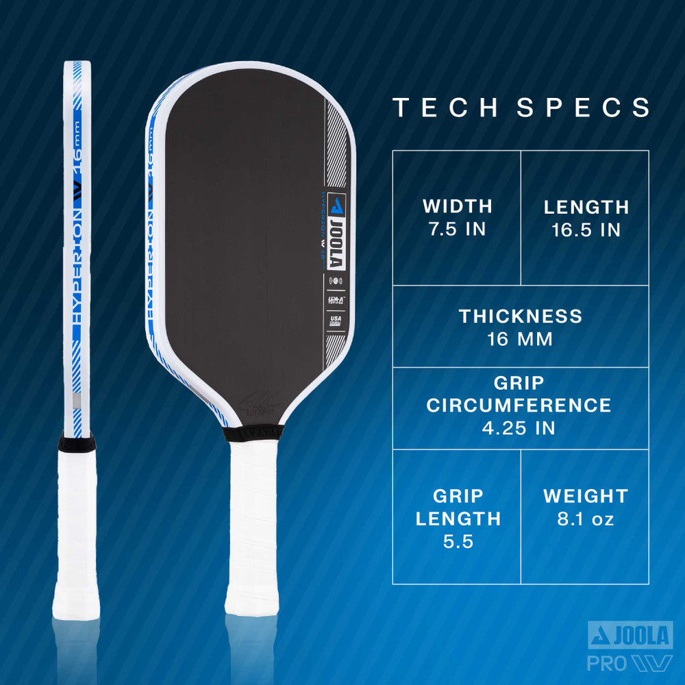 JOOLA Ben Johns Hyperion Pro IV 16mm Pickleball Paddle - Pickleball Sports Deals