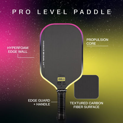 JOOLA Magnus Pro 3S Dual 14mm Pickleball Paddle - Pickleball Sports Latest