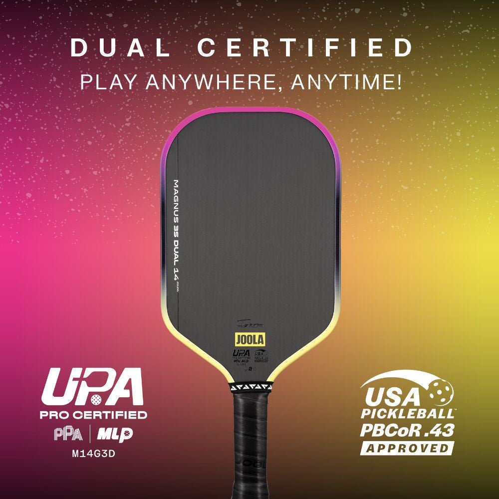 JOOLA Magnus Pro 3S Dual 14mm Pickleball Paddle - Pickleball Sports Latest