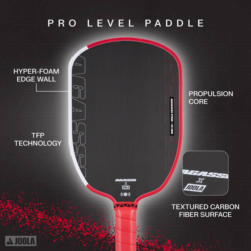 JOOLA Andre Agassi Pro 14mm Pickleball Paddle - Pickleball Sports Sale