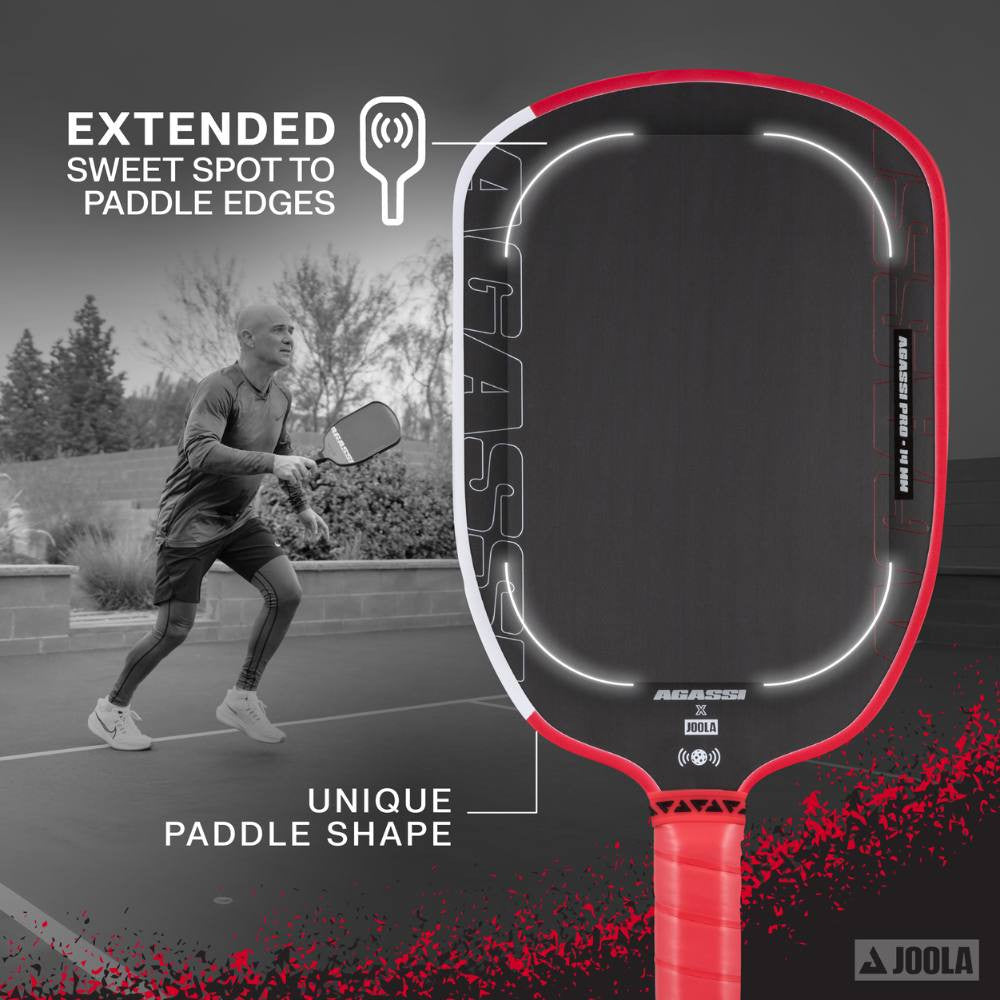 JOOLA Andre Agassi Pro 14mm Pickleball Paddle - Pickleball Sports Sale