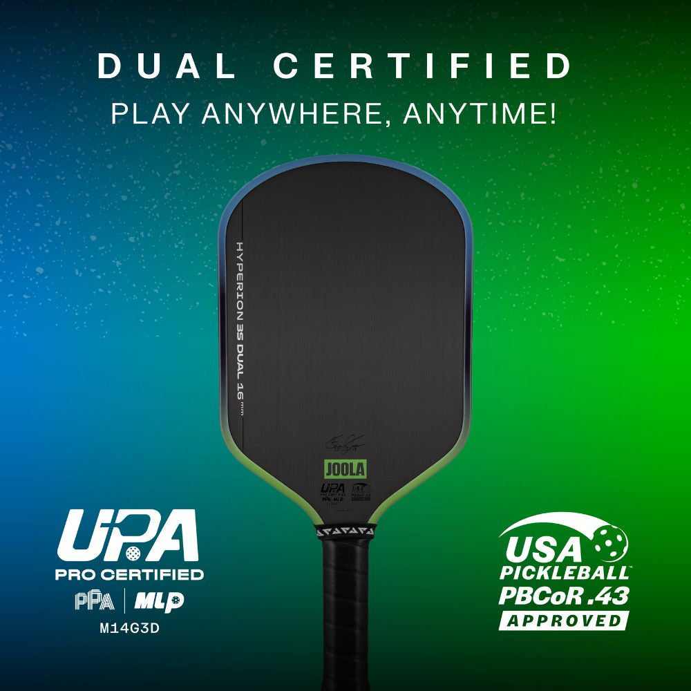 JOOLA Hyperion Pro 3S Dual 16mm Pickleball Paddle - Pickleball Sports Smart Buy