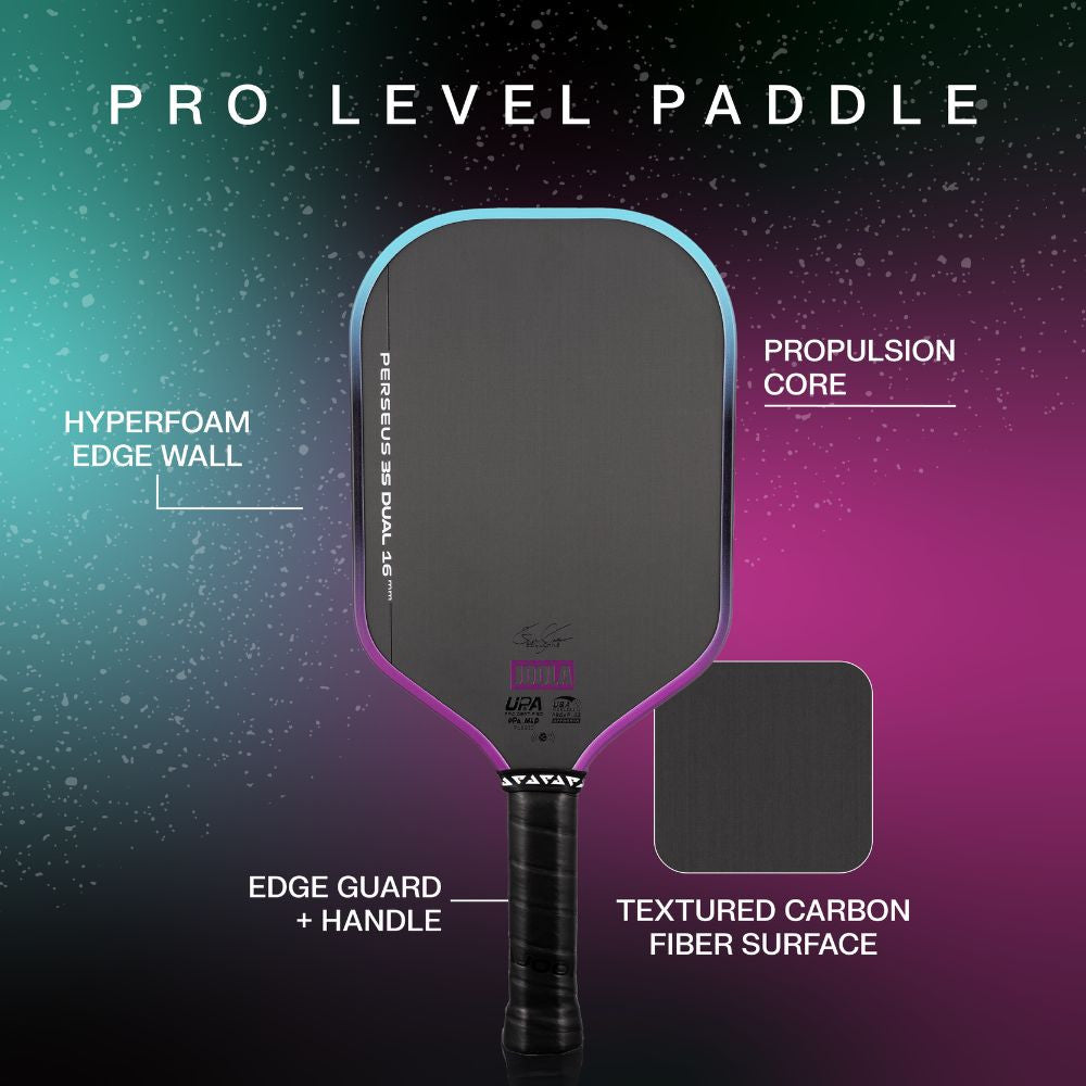 JOOLA Perseus Pro 3S Dual 16mm Pickleball Paddle - Pickleball Sports Value
