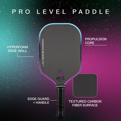 JOOLA Perseus Pro 3S Dual 14mm Pickleball Paddle - Pickleball Sports Deals