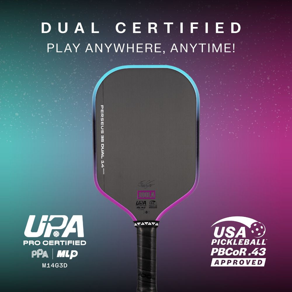JOOLA Perseus Pro 3S Dual 14mm Pickleball Paddle - Pickleball Sports Deals