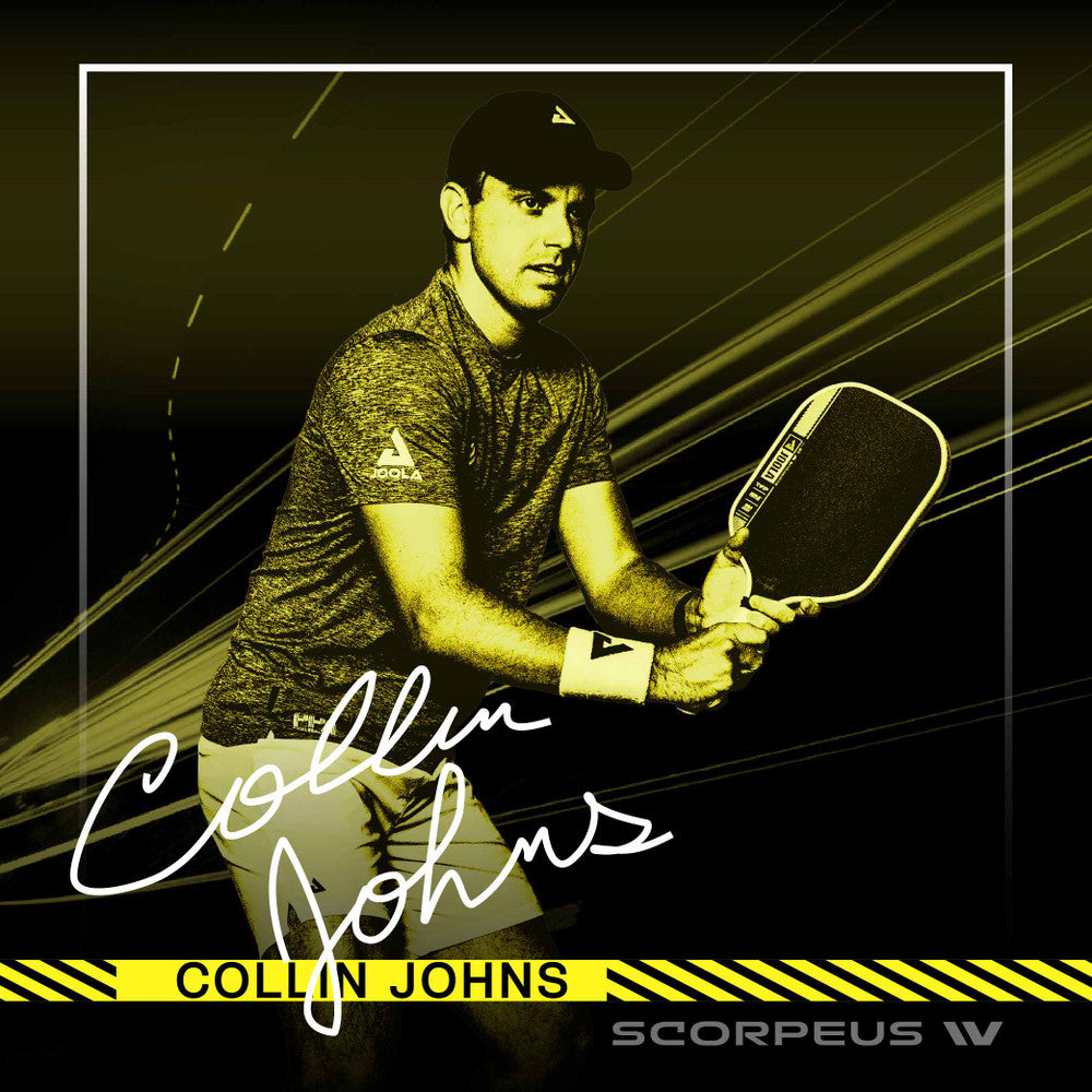 JOOLA Collin Johns Scorpeus Pro IV 16mm Pickleball Paddle - Pickleball Sports Great Value