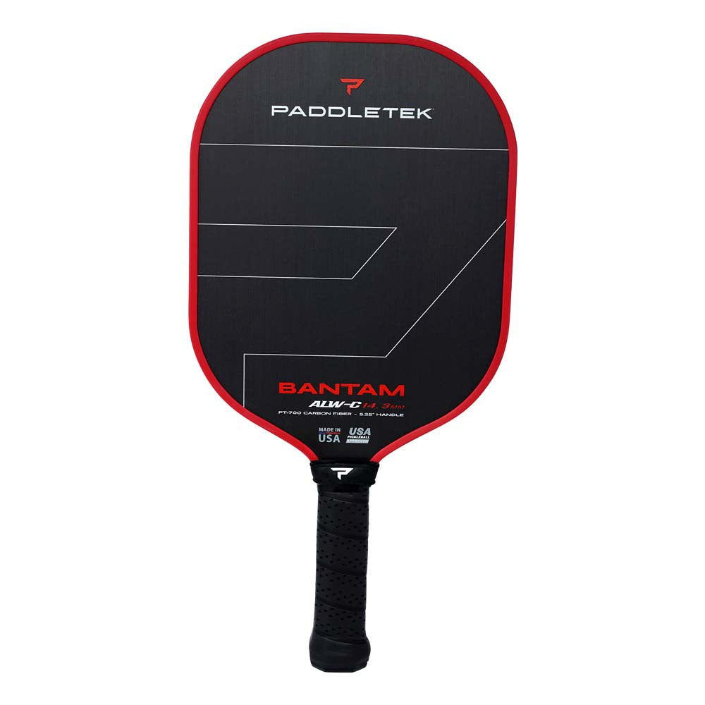 Paddletek Bantam ALW-C Anna Leigh Waters Carbon 14.3mm Paddle - Pickleball Sports Recommended