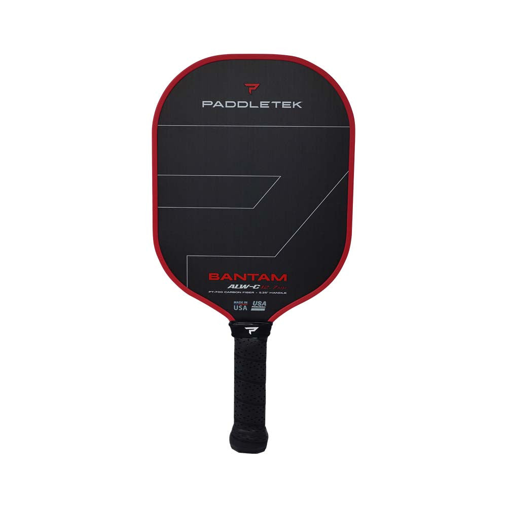 Paddletek Bantam ALW-C Anna Leigh Waters Carbon 12.7mm Paddle - Pickleball Sports Quality