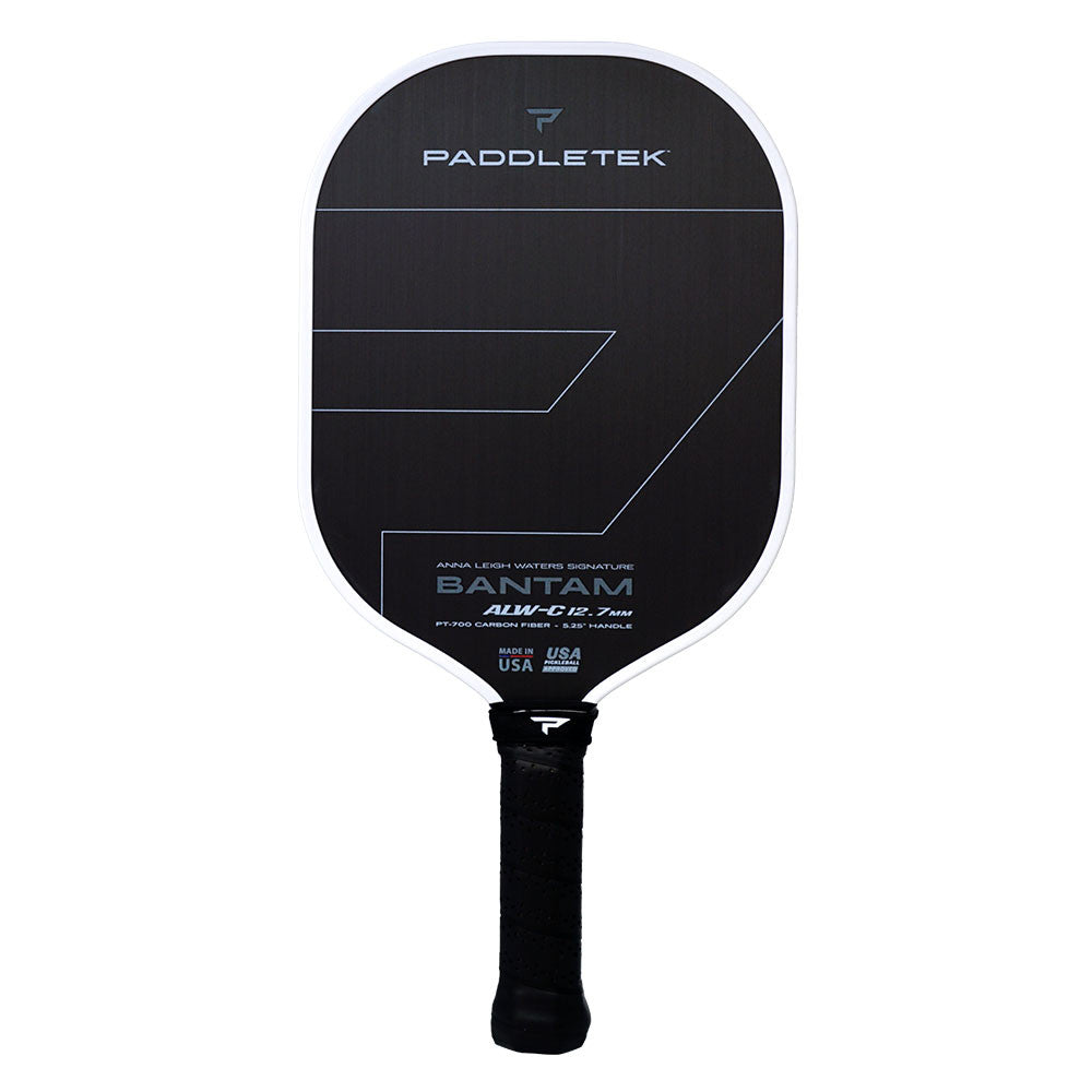 Paddletek Bantam ALW-C Anna Leigh Waters Carbon 12.7mm Paddle - Pickleball Sports Quality