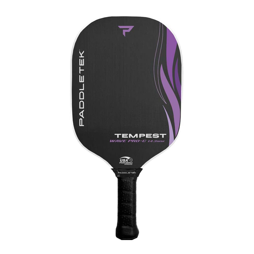 Paddletek Tempest Wave Pro-C 14.3mm Pickleball Paddle - Pickleball Sports Signature