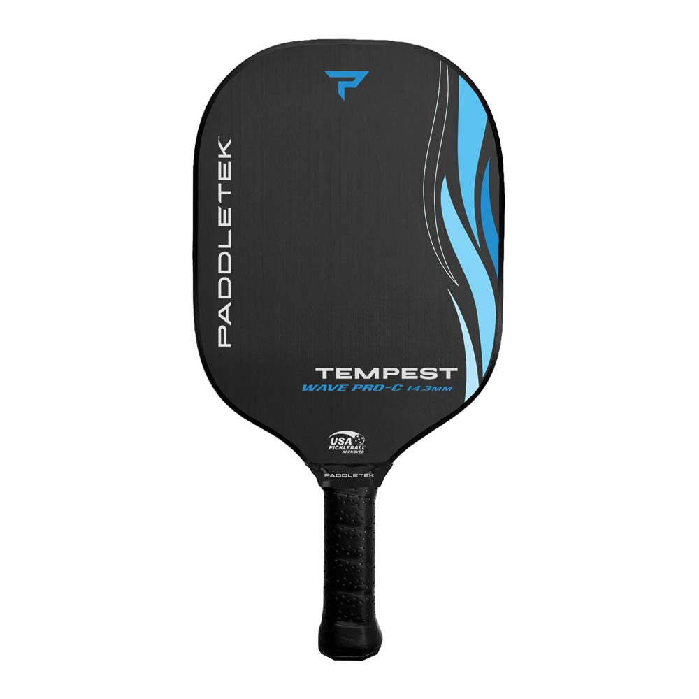 Paddletek Tempest Wave Pro-C 14.3mm Pickleball Paddle - Pickleball Sports Signature
