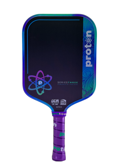 Proton Series Three Project Peacock 15mm Widebody Pickleball Paddle - Pickleball Sports Signature