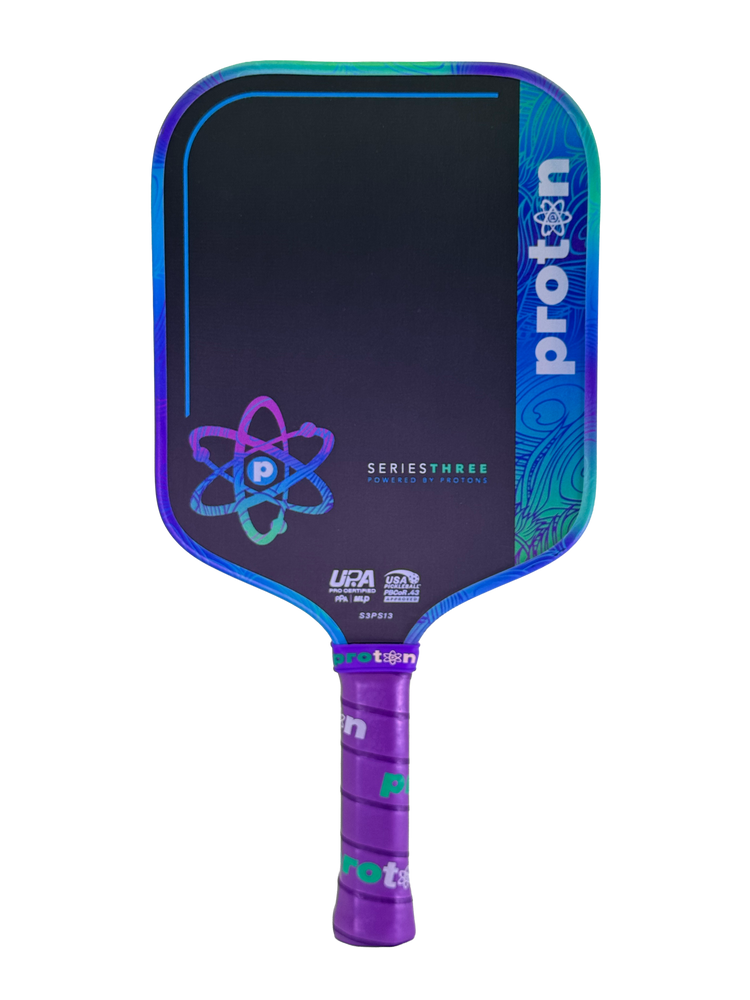 Proton Series Three Project Peacock 13mm Widebody Pickleball Paddle - Pickleball Sports Great Value