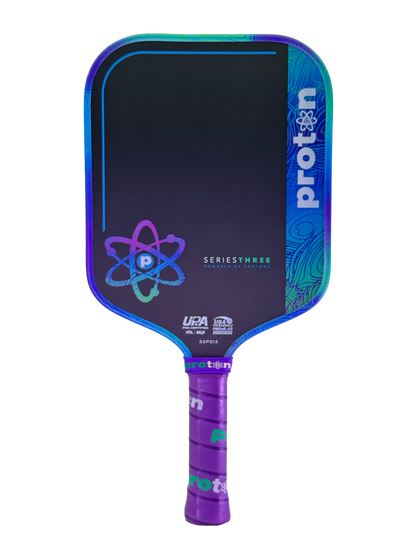 Proton Series Three Project Peacock 13mm Widebody Pickleball Paddle - Pickleball Sports Great Value