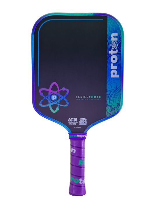 Proton Series Three Project Peacock 13mm Widebody Pickleball Paddle - Pickleball Sports Great Value