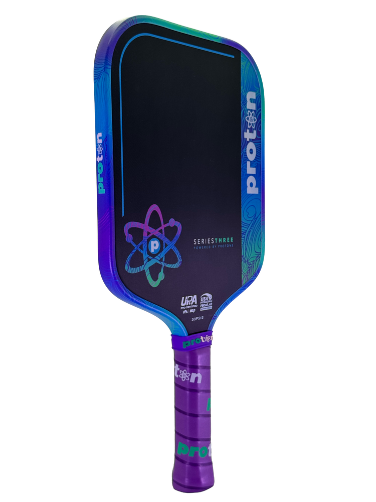Proton Series Three Project Peacock 13mm Widebody Pickleball Paddle - Pickleball Sports Great Value