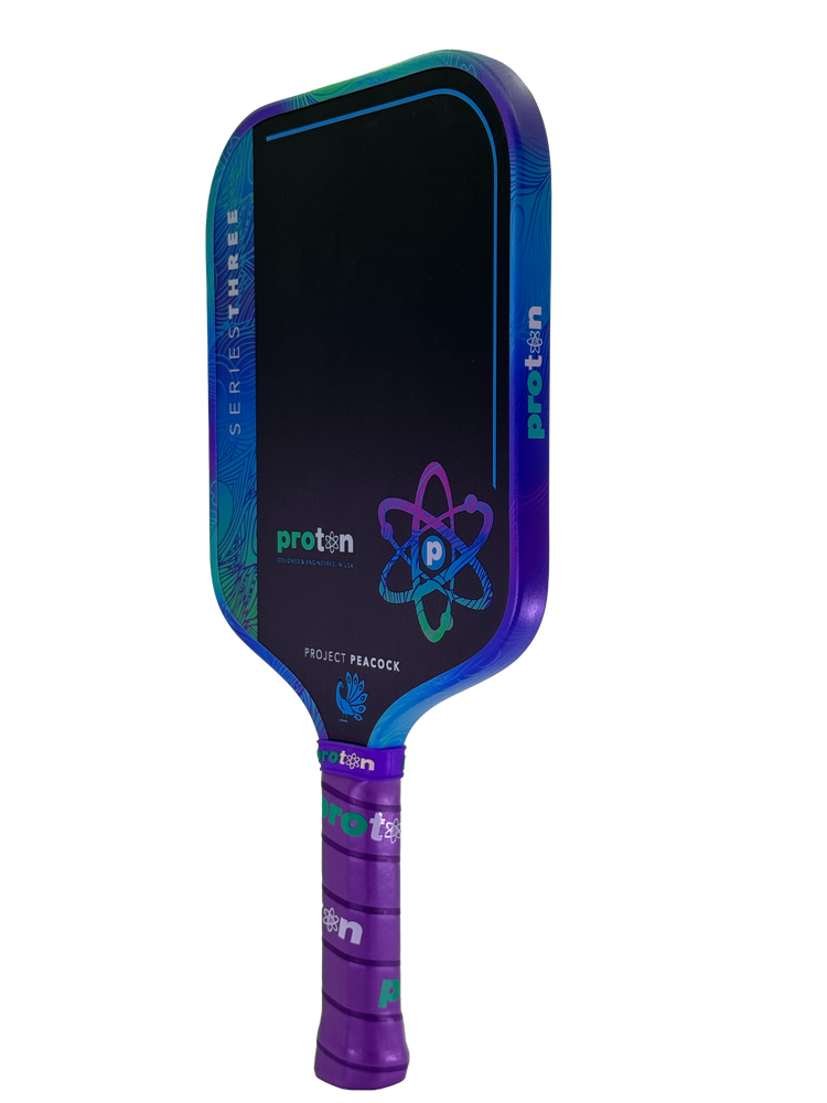 Proton Series Three Project Peacock 13mm Widebody Pickleball Paddle - Pickleball Sports Great Value