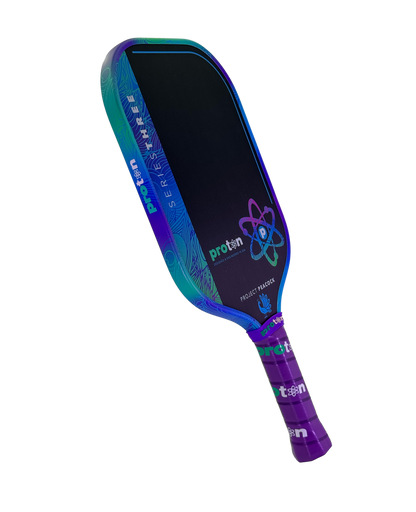 Proton Series Three Project Peacock 13mm Elongated Pickleball Paddle - Pickleball Sports Discount