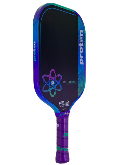 Proton Series Three Project Peacock 13mm Elongated Pickleball Paddle - Pickleball Sports Discount
