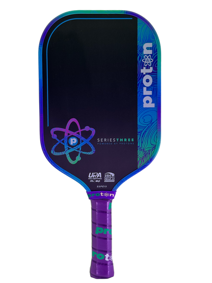 Proton Series Three Project Peacock 13mm Elongated Pickleball Paddle - Pickleball Sports Discount