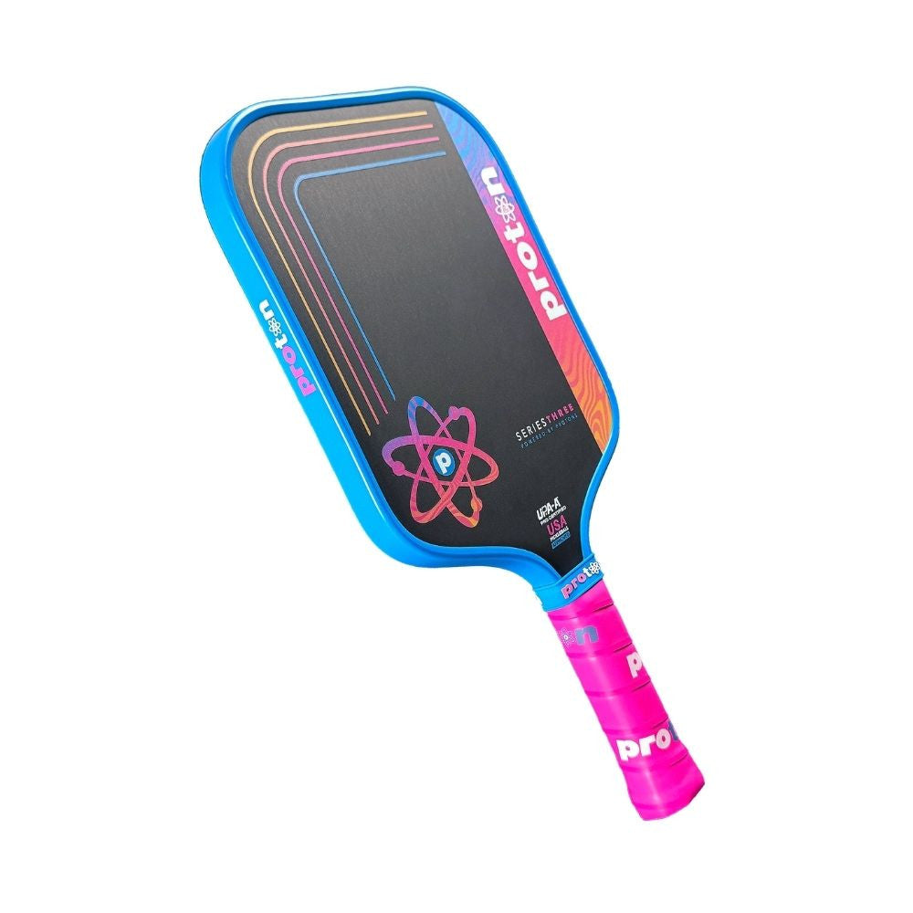 Proton Series Three Project Peacock 13mm Widebody Pickleball Paddle - Pickleball Sports Featured