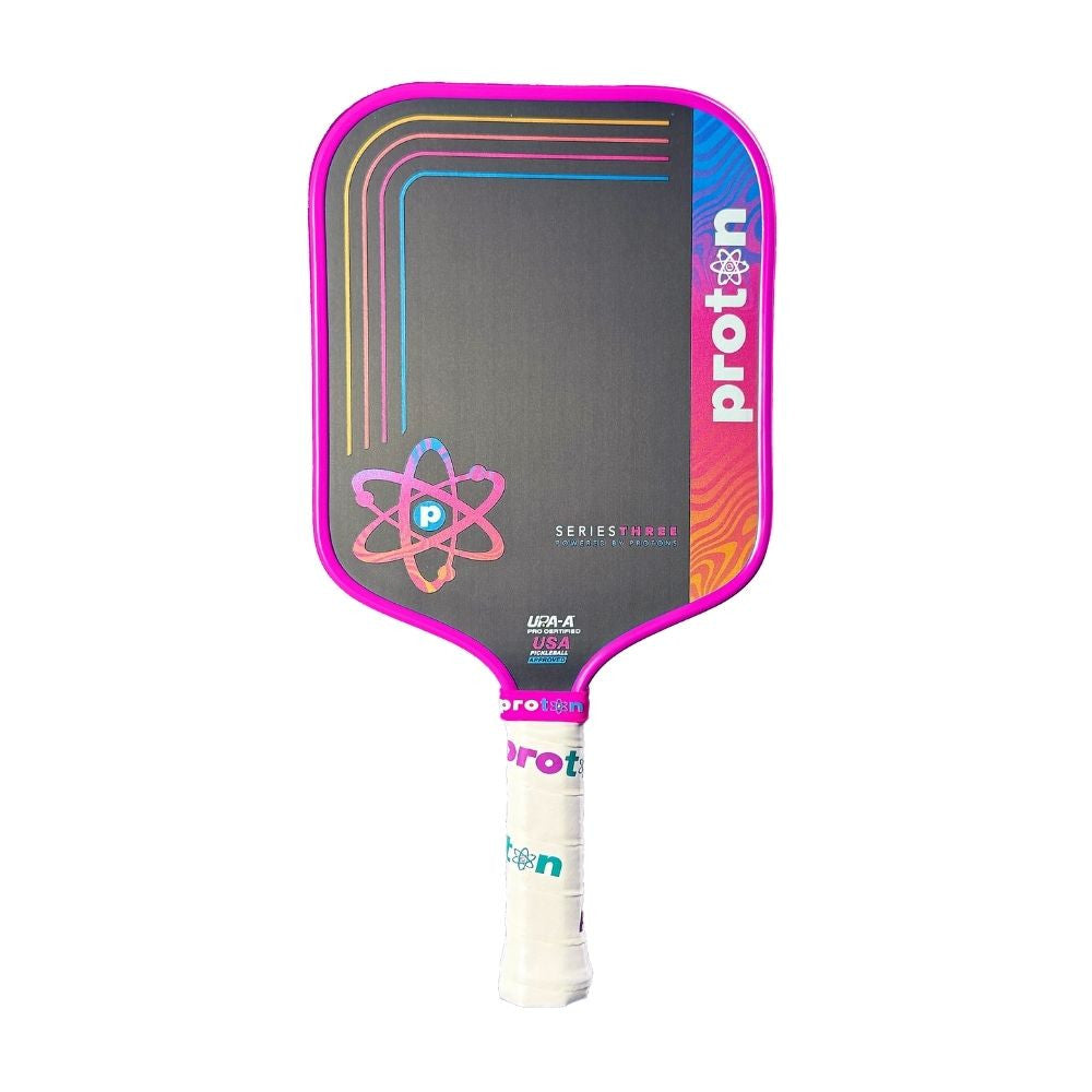 Proton Series Three Project Peacock 13mm Widebody Pickleball Paddle - Pickleball Sports Featured