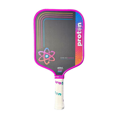 Proton Series Three Project Peacock 13mm Widebody Pickleball Paddle - Pickleball Sports Featured