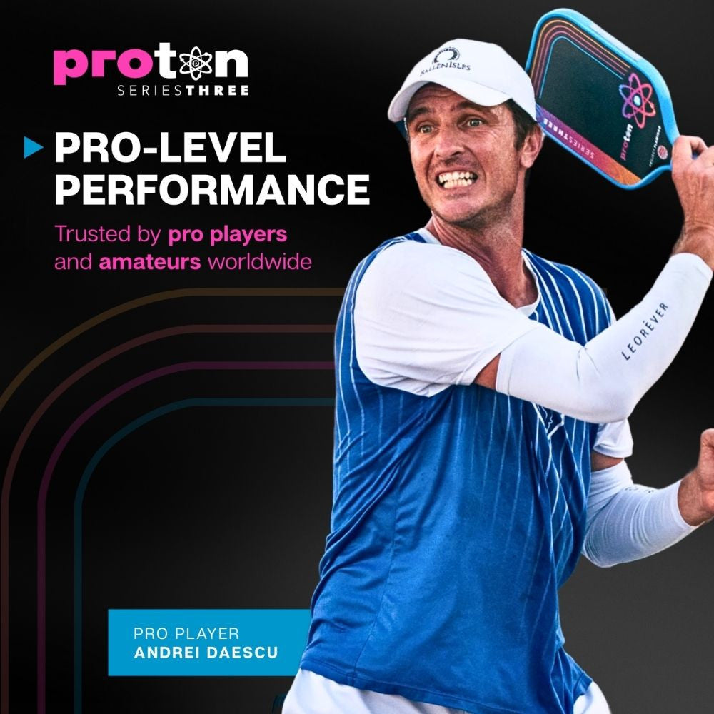 Proton Series Three Project Peacock 13mm Pickleball Paddle - Pickleball Sports Best Seller