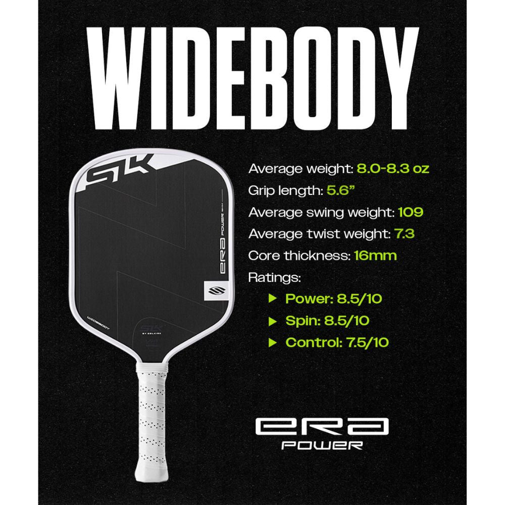 Selkirk SLK ERA Power Widebody Pickleball Paddle - Pickleball Sports Popular