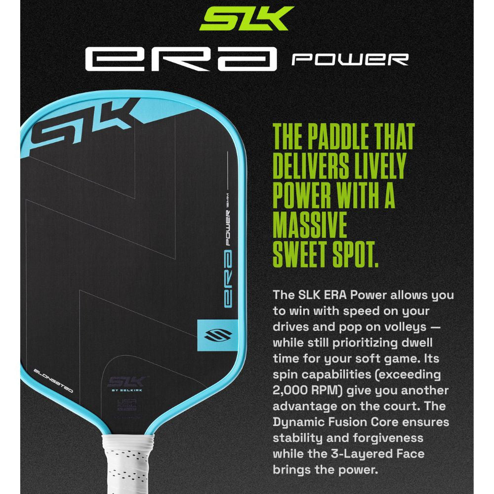 Selkirk SLK ERA Power Widebody Pickleball Paddle - Pickleball Sports Popular