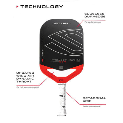 Selkirk Labs Project 007 Invikta 14mm Pickleball Paddle - Pickleball Sports Premium