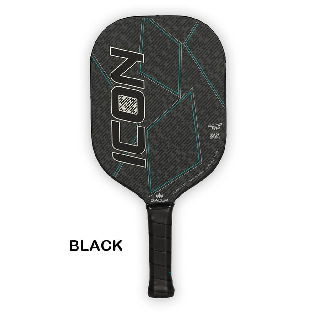 Diadem Icon Graphite Pickleball Paddle - Pickleball Sports Everyday