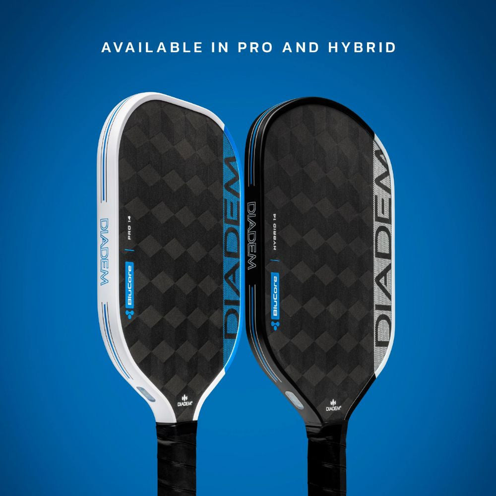 Diadem Edge BluCore Hybrid 14mm Pickleball Paddle - Pickleball Sports Premium