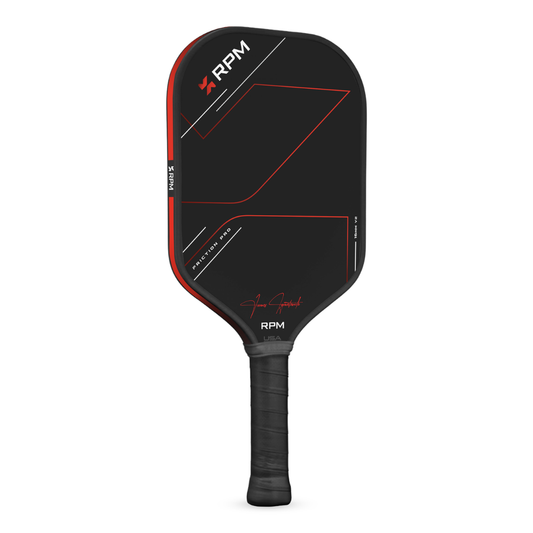 RPM Friction Pro Elongated V2 Carbon Fiber Pickleball Paddle - Pickleball Sports Featured