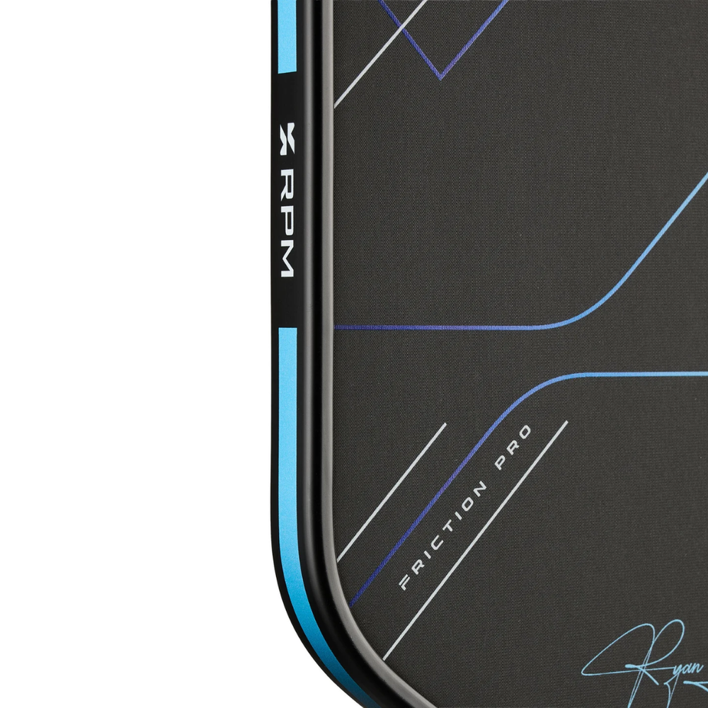 RPM Friction Pro Elongated V2 Carbon Fiber Pickleball Paddle - Pickleball Sports Featured