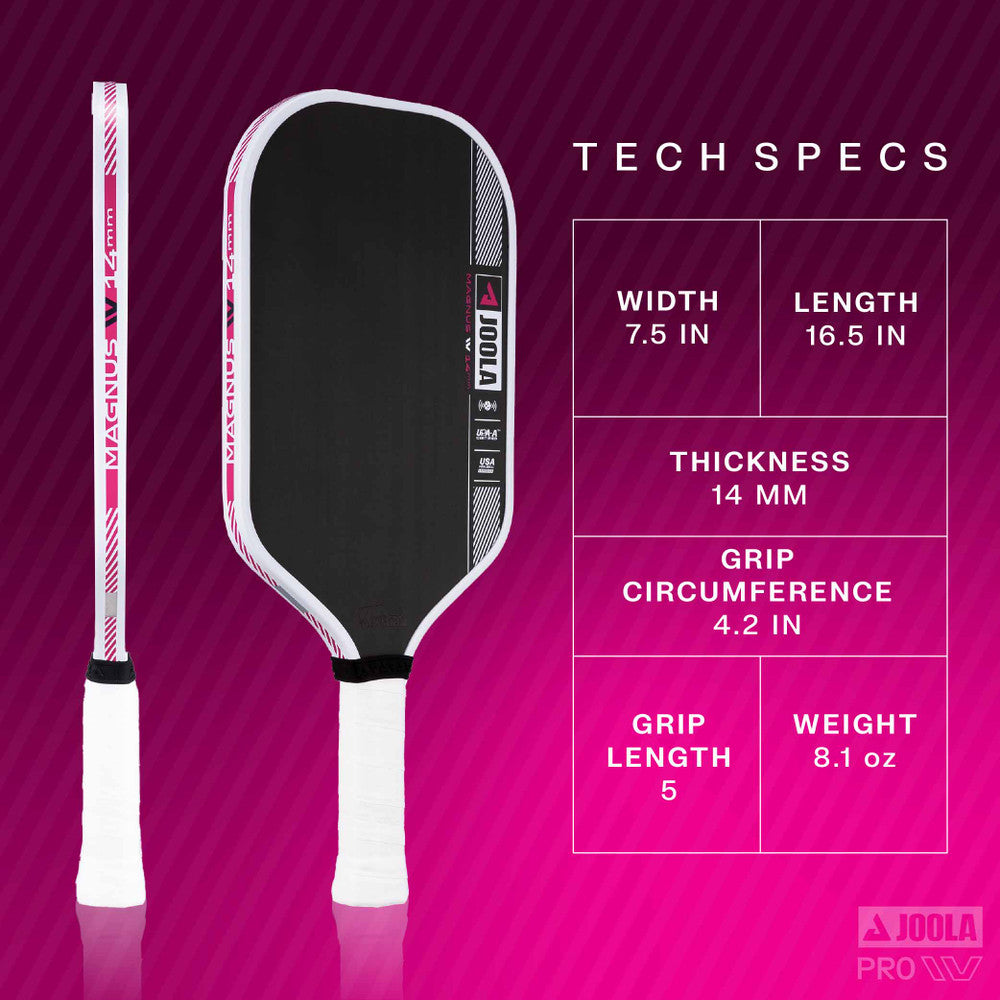 JOOLA Tyson McGuffin Magnus Pro IV 14mm Pickleball Paddle - Pickleball Sports Popular