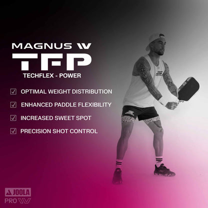 JOOLA Tyson McGuffin Magnus Pro IV 16mm Pickleball Paddle - Pickleball Sports Latest