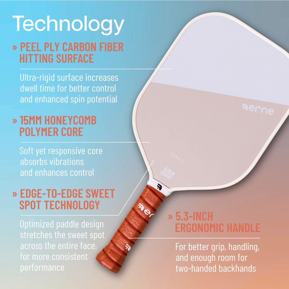 erne Sydney Pickleball Paddle - Pickleball Sports Great Value