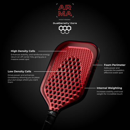 Holbrook ARMA S 14mm Pickleball Paddle - Pickleball Sports Signature