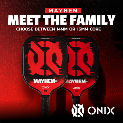 ONIX Evoke Mayhem Composite Pickleball Paddle - Pickleball Sports Special Offer