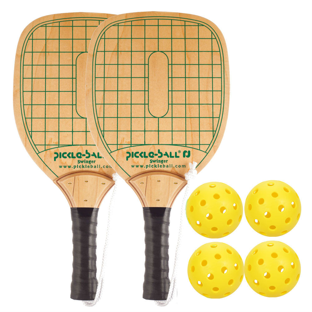 Swinger Wood Paddle Bundle - Pickleball Sports Premium