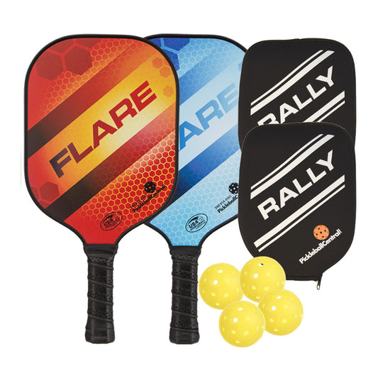 Rally Flare Graphite 2-Paddle Bundle - Pickleball Sports Premium