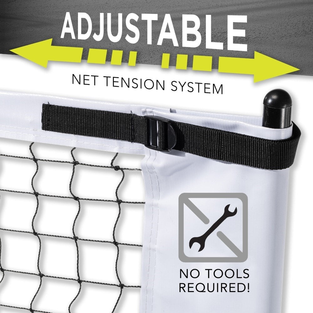 Franklin Portable Pickleball Net System with Wheel - Pickleball Sports Trending