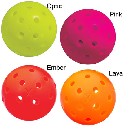 Franklin X-40 Performance Outdoor Pickleballs - 12 Pack (YPP) - Pickleball Sports Great Value