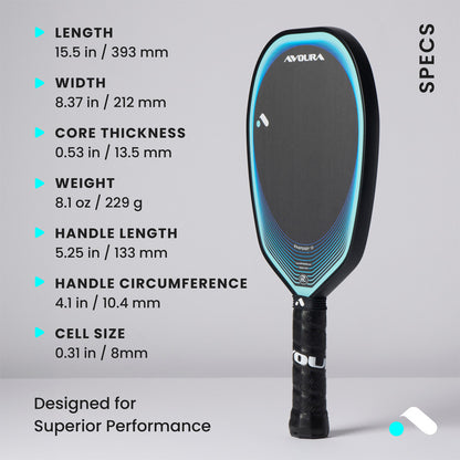 Avoura Rhapsody 13 Pickleball Paddle - USED - Pickleball Sports Popular