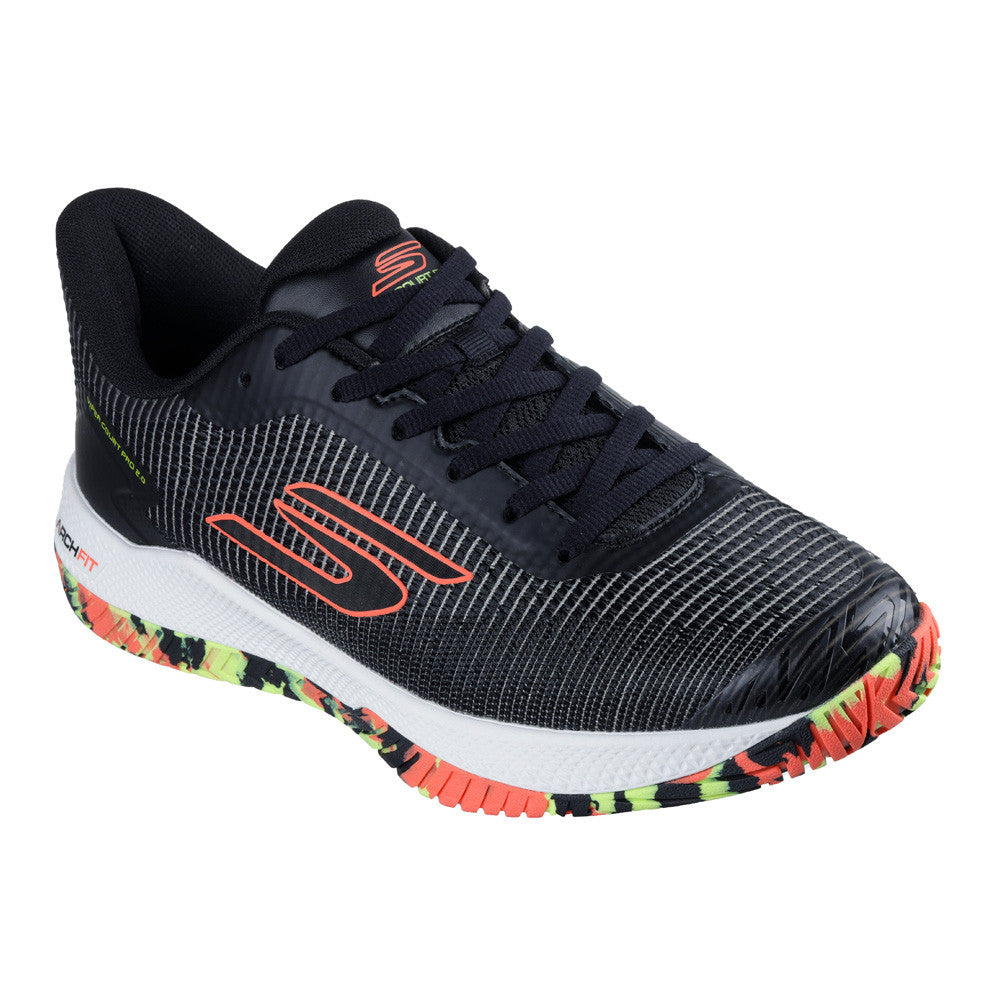 Skechers Viper Court Pro 2.0 Black/Multi  Shoe - Pickleball Sports Featured
