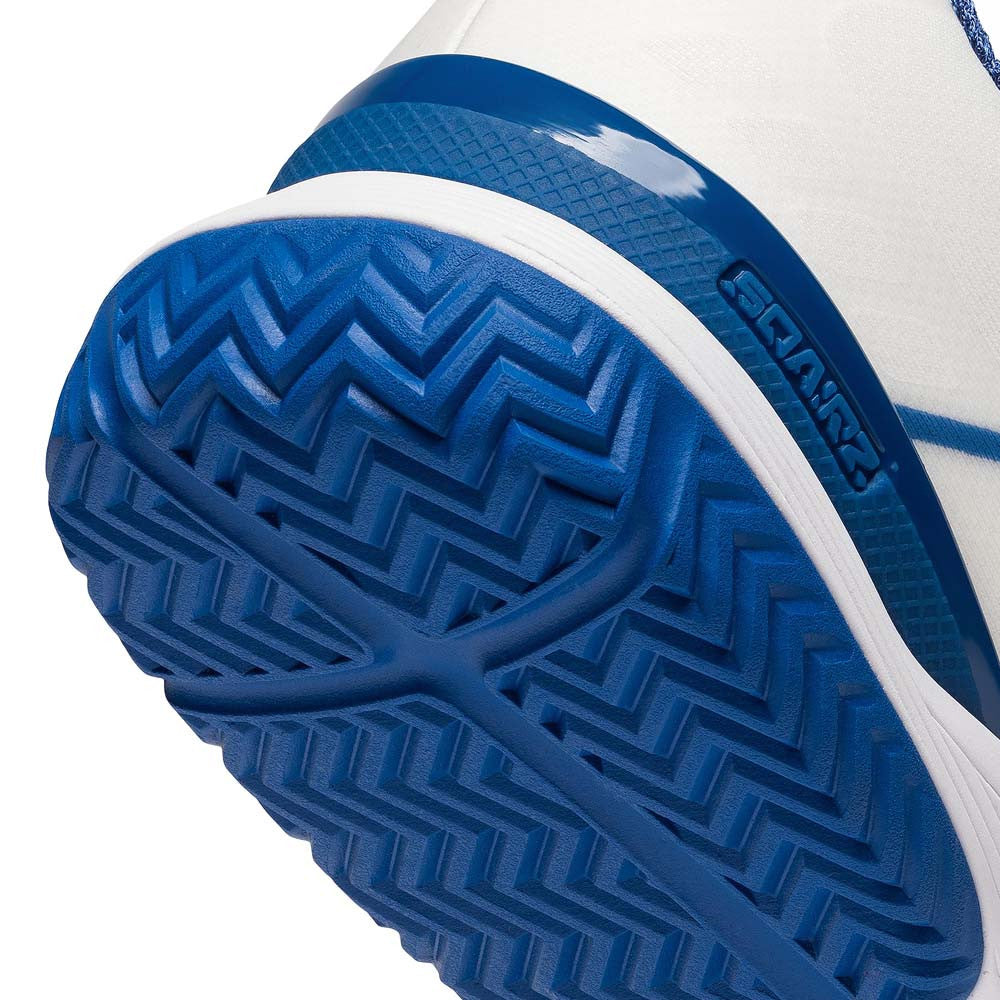SQAIRZ XRZ™  White/Blue Pickleball Court Shoes - Pickleball Sports Best Price